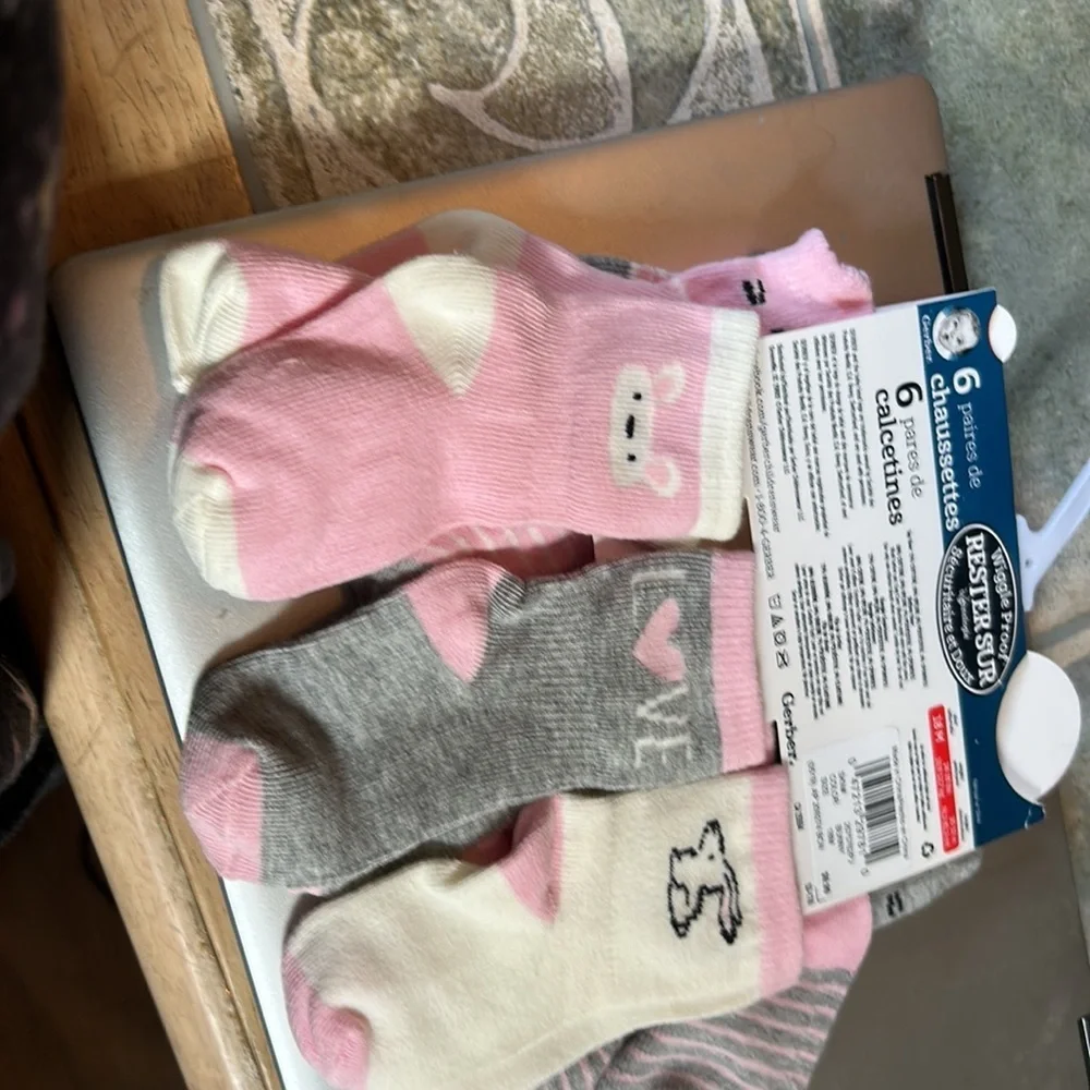 Gerber 6 pack of socks